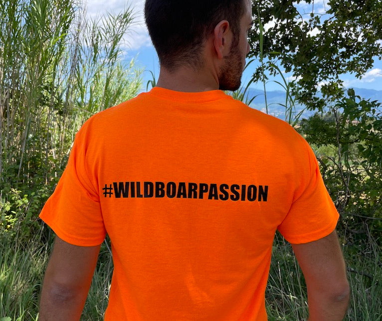 T-Shirt FLUO #WILDBOARPASSION _ CACCIA AL CINGHIALE